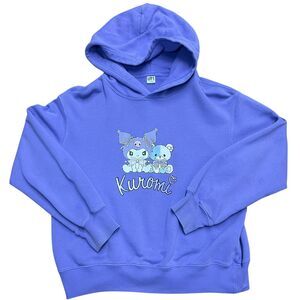 Uniqlo UT x Sanrio Kuromi Gothic Lolita Hoodie Purple Kids 13 / Womens XS